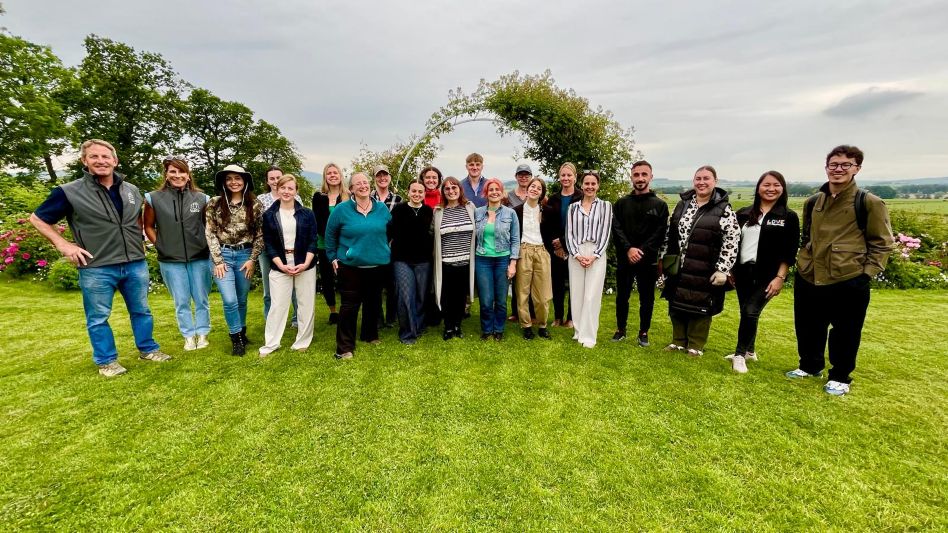 Global Agritourism Conference 2026 Scholars Barra Castle A group of global scholars at Barra Castle