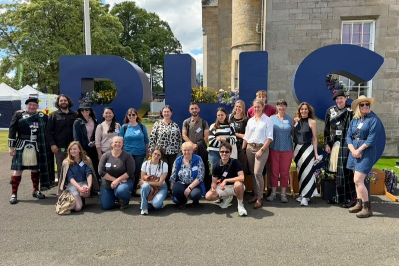 Global Agritourism Conference 2026 Scholars RHS A group of global scholars at the Royal Highland Show